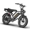 Vélo Électrique Fat Bike Header BK20– Amovible Batterie 48V 15Ah, Noir