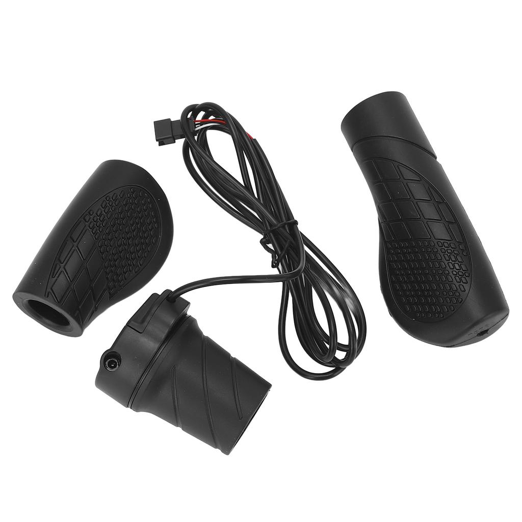 192X Электрический велосипед Полуповоротный дроссель Предотвращает скольжение Резиновый Универсальный Электрический велосипед Полуповоротный