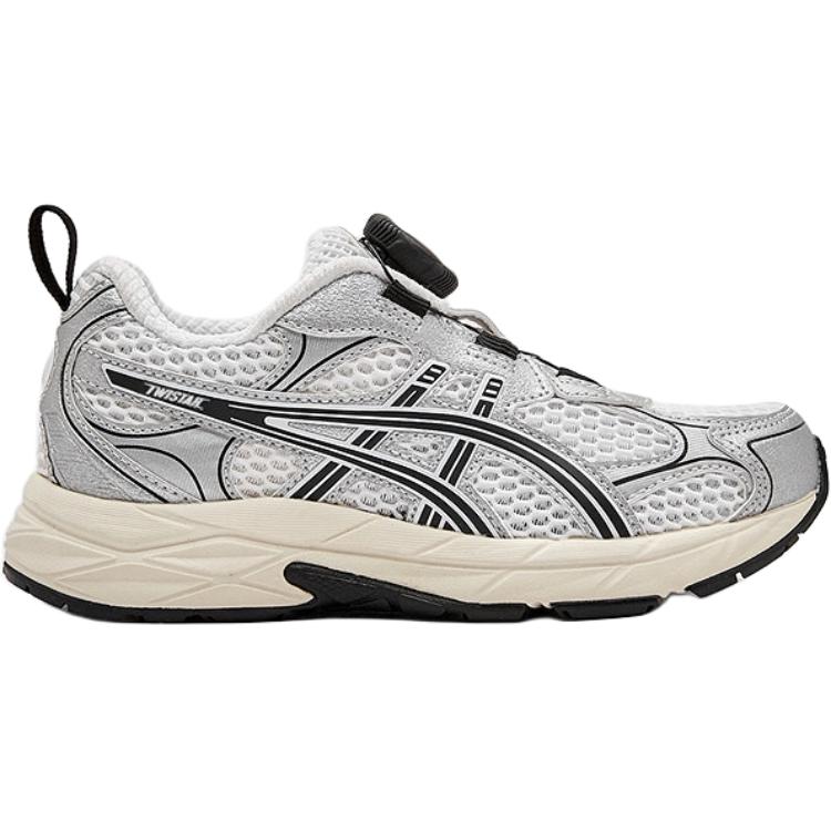 Asics Contend Удобные Универсальные Низкие Кроссовки для Бега Детские кроссовки Серый Белый 1014A400-100