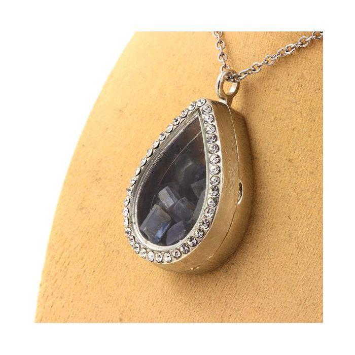 Stones and Minerals. Raw Kyanite Necklace. Drop Model.