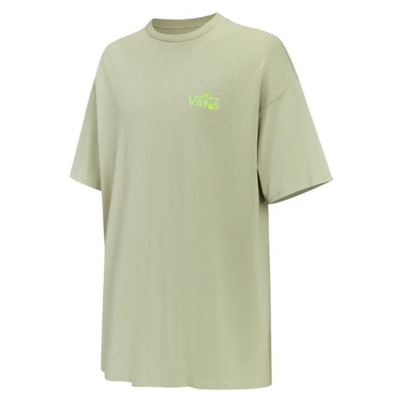 Vans T Shirts Men's Green Crew Neck Moderate VN000JPXD3Z