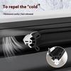 Windproof Door Bottom Seal Strip 4M Seals Draft Stopper Reduce Friction Window Sealing Strip Hotel