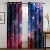 Cosmic Galaxy Printing Star Curtain Living Room Bedroom Curtain Home Decoration Curtain Adult Children's
