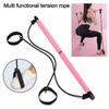 Elasticity Adjustable Exercise Stick Rod-shaped Stretch Belt  Gym Body Workout