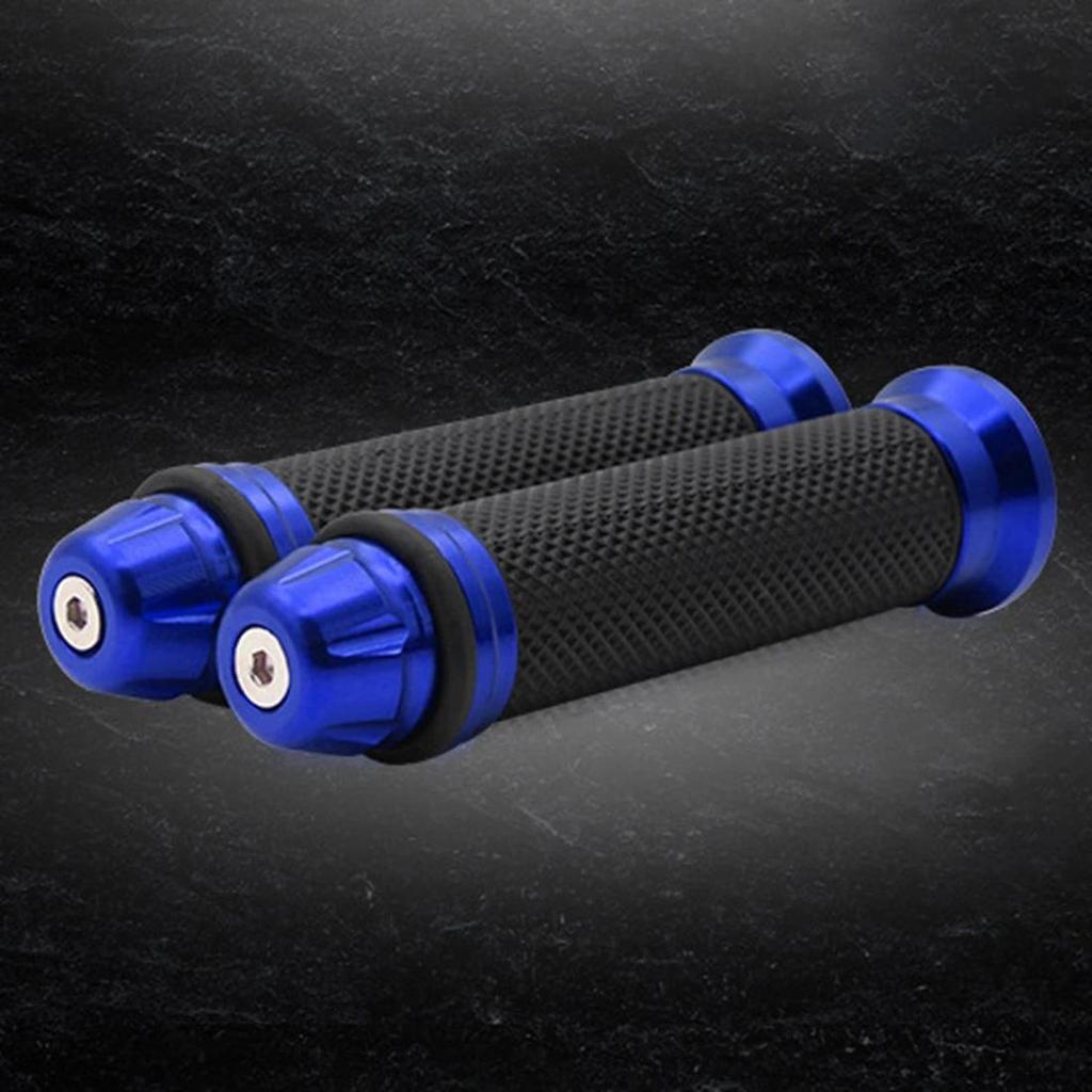 1 пара противоскользящих мотоциклетных ручек, резиновые велосипедные ручки для горного велосипеда, удобная замена руля