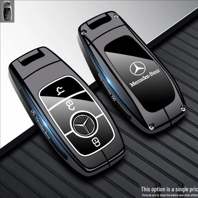 Чехол для ключа Mercedes-Benz для C200L, A180, E300L, GLC260, GLA, GLB, S-класса, B-класса, GLE