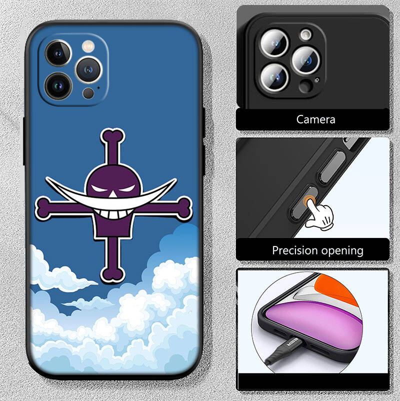 MH115 Чехол для телефона One Piece Эдвард Ньюгейт для iPhone 7 8 11 12 13 14 15 16 17 16E XS Pro Max XR X SE Air
