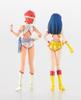 Hasegawa Серия Creator Works Dirty Pair Кей Юри Ангел Масштаб 1/20 Пластиковая Модель CW24 и с Прелестной 1/20