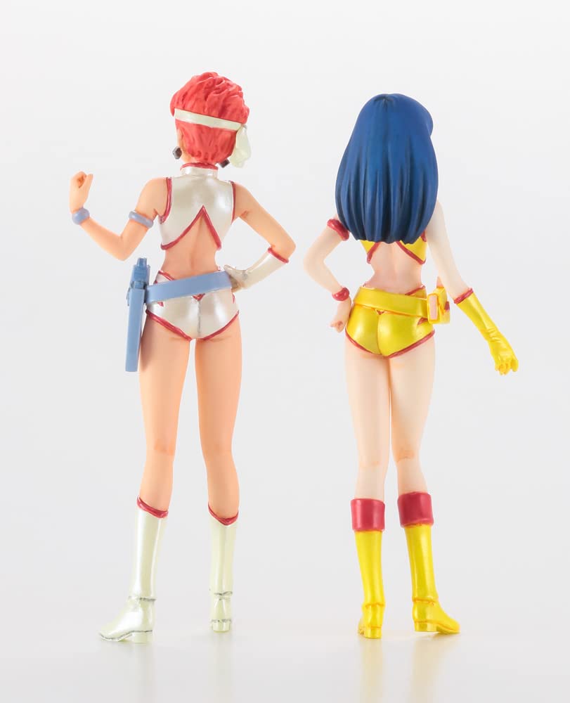 Hasegawa Серия Creator Works Dirty Pair Кей Юри Ангел Масштаб 1/20 Пластиковая Модель CW24 и с Прелестной 1/20