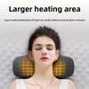 Neck Massage Pillow with Vibration Heating Neck Sleep Pillow 5-point Charging Model - Vibration+heating+built-in Lithium Battery