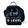 Stylish PVC Lunch Tote Bag Office Workers Students - Crossbody Insulated Cooler Streetwear Design
