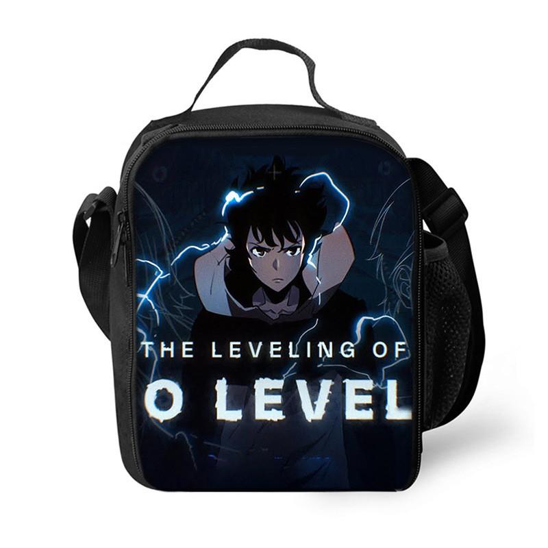 Stylish PVC Lunch Tote Bag Office Workers Students - Crossbody Insulated Cooler Streetwear Design