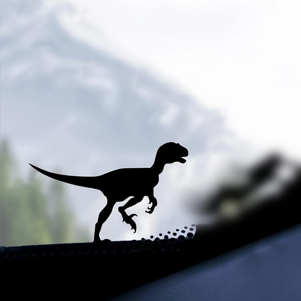 Dinosaur Silhouette Car Stickers Waterproof for Rearview Mirror Windows Animal Decoration Vinyl Decals Funny Auto Accessories
