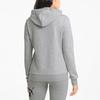 Puma Essentials Logo Hoodie Женские толстовки с капюшоном Серый 586791-04