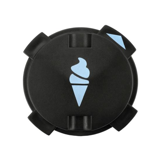 1/2/3/4 шт. Пылезащитная герметичная крышка подходит для мороженицы Ninja NC701 Сохраняет мороженое чистым Легко устанавливается Пылезащитная крышка для машины с узорами для мороженого