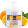 Advanced Clinicals Vitamin C Advanced Brightening Large Cream. Cream. 16oz.