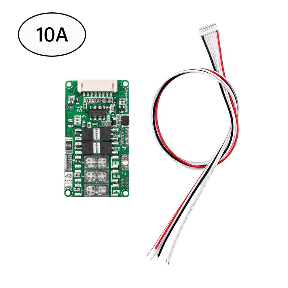 Плата защиты литиевой батареи BMS 7S 24V 10A/15A/18A Плата защиты литиевой батареи с общим портом и балансировкой для электровелосипеда