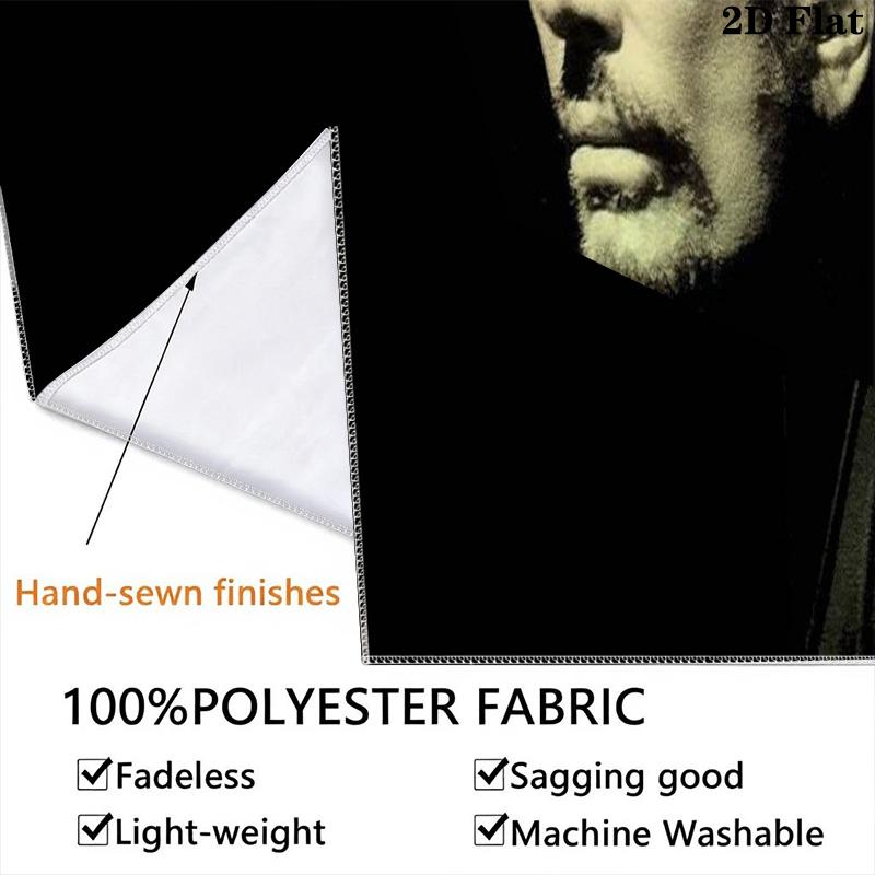 Johnny Hallyday Live Concert Poster Tapestry Fashion Print Background Cloth Background Wall Hanging Cloth Background Cloth Work Of Art