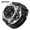 New Top Watch Trend Multifunctional Special Forces Watch Men's Dual Display Waterproof Luminous Outdoor Sports Electronic Men's Watch Women's Watch