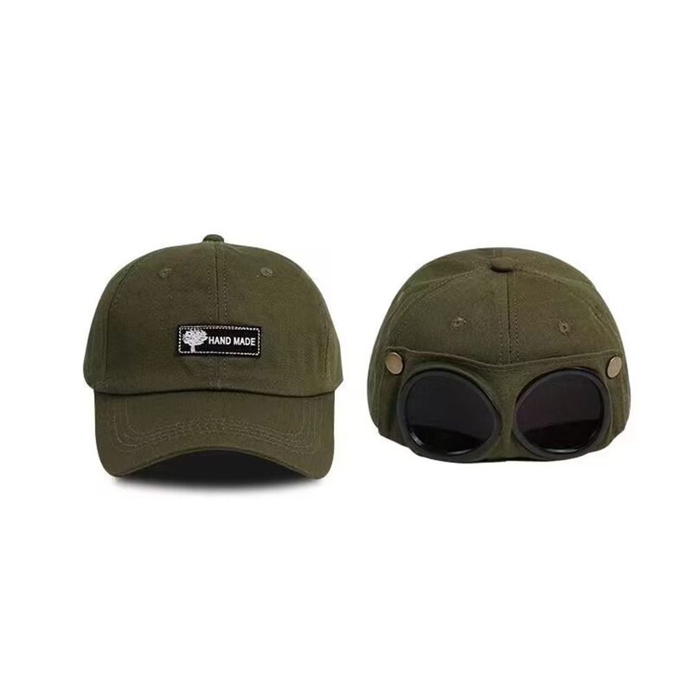 With Sunglasses Design Sunscreen Hats Quick Dry Snapback Caps Fashion Golf Dad Hat Men Women