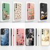 Для Samsung Galaxy A16 A26 A36 A56 Чехол Конфетная Раскраска Funda Для Samsung A 16 4G 5G Мягкие Жидкие Силиконовые Чехлы для Телефона Для Женщины