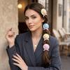Handmade Straw Hat Hair Clip Duckbill Shape Side Hair Clip Fashion Hair Accessories  Party