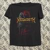 Megadeth Countdown to Extinction Рок Метал Музыка Черная Футболка S-