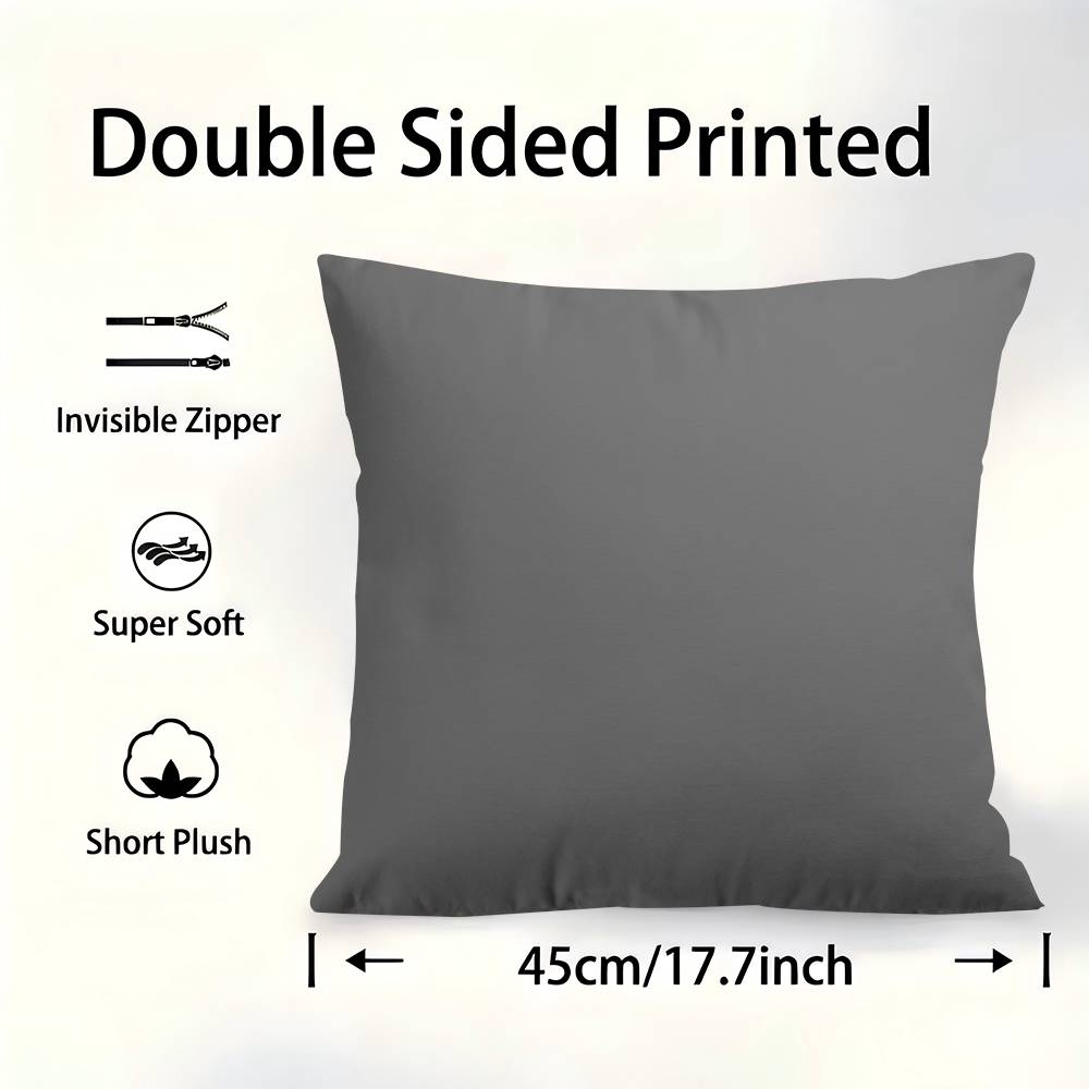 Solid Color Pillow Gift Home Office Decoration Pillow Bedroom Sofa Car Cushion Coverpillow Case