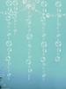 4 шт. прозрачные пузырьковые гирлянды для вечеринки в стиле русалки, плоские вырезы, подвесная лента для дня рождения, крещения, стены океана, детского душа, детской комнаты под морем