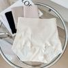 Women's Underwear Seamless Ice Silk High Waist Panties Light Belly Pants Comfortable Antibacterial Crotch Shapewear Pants