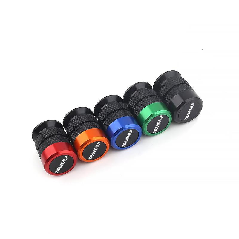 For TRANSALP XL750 XL600V XL650 XLV 600 650 700 Motorcycle CNC Tire Valve Caps Wheel Airtight Stem Cover Accessories