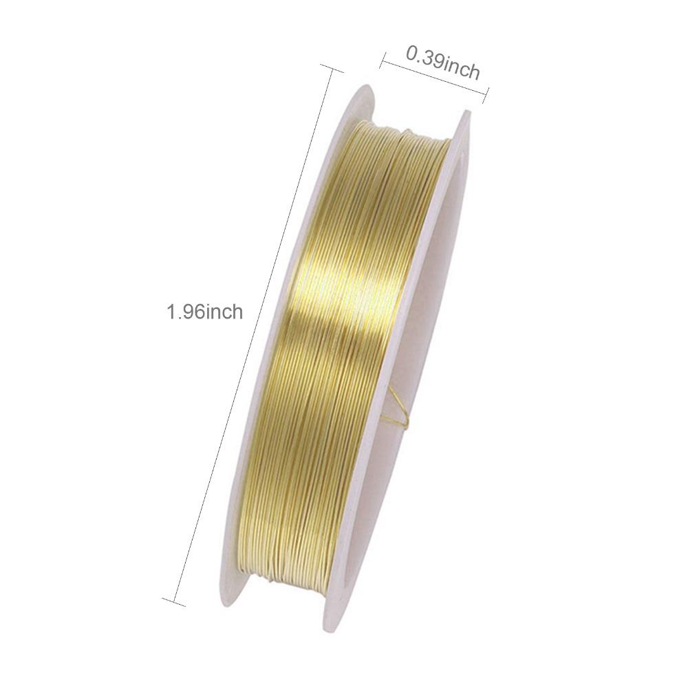 Copper Jewelry Beading Wire Diameter 0.5mm Beading Wire for Jewelry  For Necklace Making