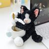 Rabbit Cat Cute Bear Magnetic Cartoon Plush Kid Toy For Desktop Decoration