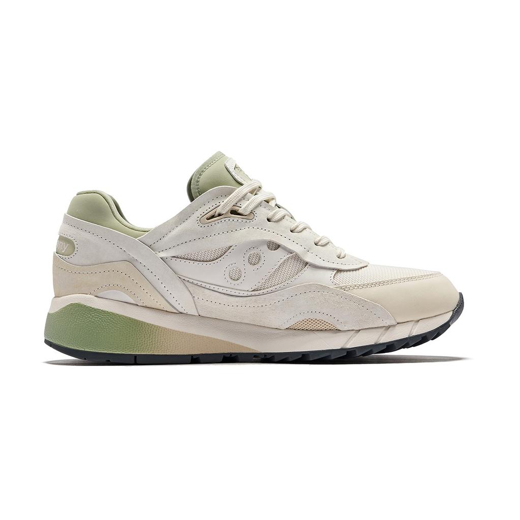 SAUCONY Низкие беговые кроссовки унисекс бежево-зеленые - S79039-4