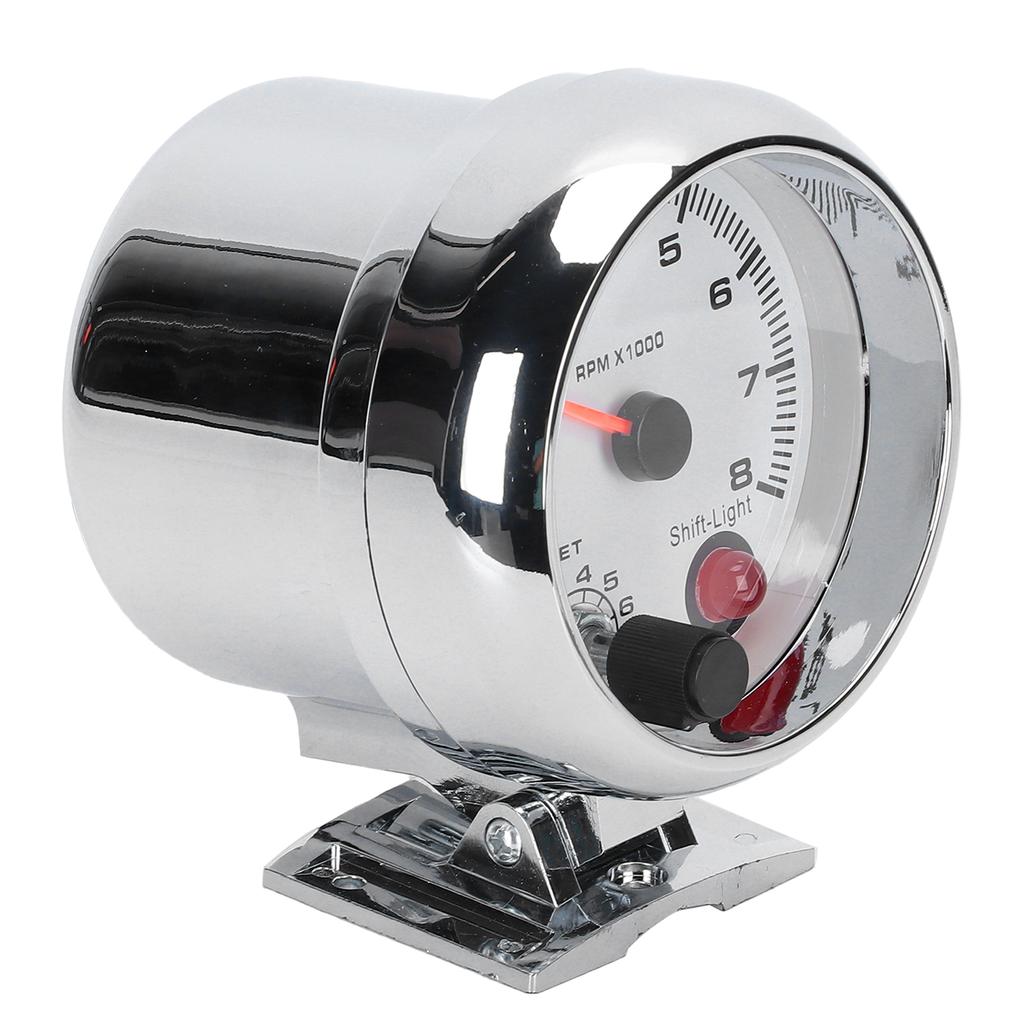 Тахометр 3,75 дюйма 0?8000 об/мин 7-цветная подсветка для 468-цилиндрового 12-вольтового бензинового двигателя?Работает