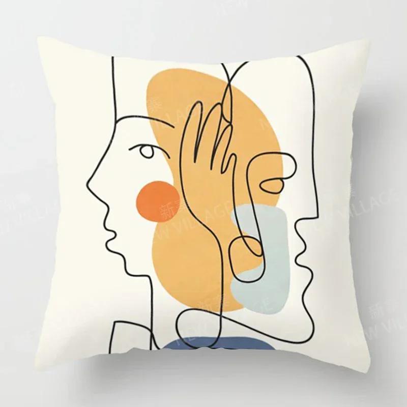 Скандинавский Осенний Домашний Декор Осень Наволочка для диванной подушки Современный