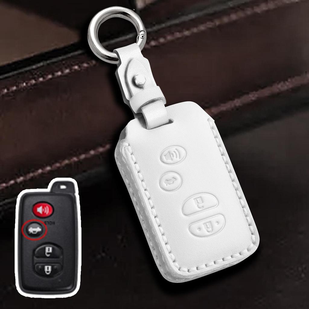 Чехол для ключа из натуральной кожи для Toyota Highlander и Land Cruiser (Старые модели)