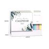 Foldable 2027 Flower Desk Calendar Jan. 2027 - Dec. 2027 Record Calendar English Calendar  Home