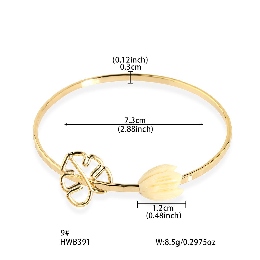 Hawaiian Jewelry 14k Gold  Bangle butterfly  Turtle  Wave Heart  Gold Charm Pikake Jasmine Bangle   for Girls