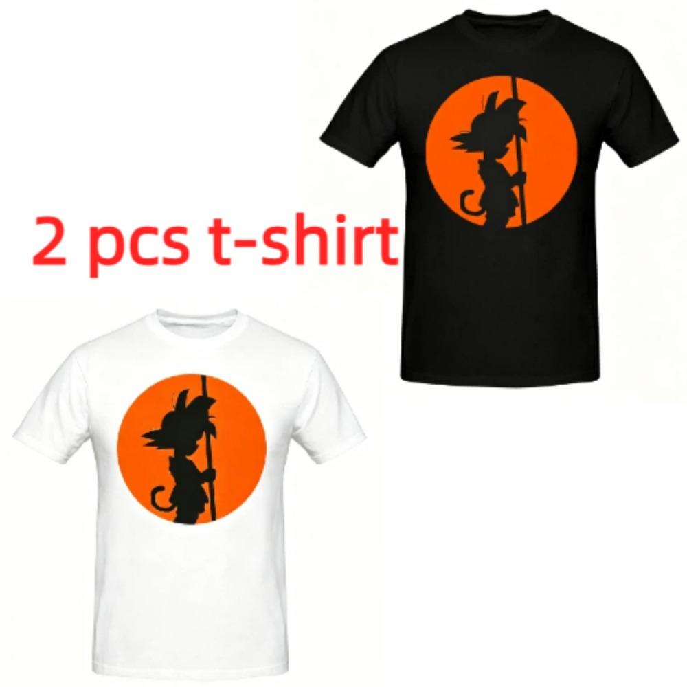Anime Monkey Print Men's T-Shirts Summer Fashion Street Outdoor Casual T-shirt Tops for Men's and Women's Tees Top