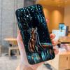 Аниме Забавный Чехол с Лисой Для Samsung Galaxy S23 S21 S22 Ultra S8 S9 S10 Note10 Plus Note 20 Ultra S20 FE Чехол