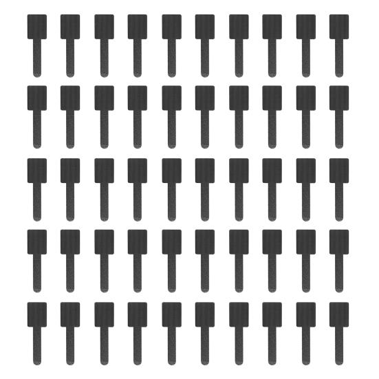 10/50 шт. Органайзер для кабелей, стяжка, самоклеящаяся, регулируемая лента-липучка, обертка для шнуров, многоразовая, для организации проводов на офисном столе, нейлоновая стяжка для связывания