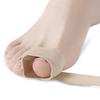 Бандаж для пальцев ног Разделитель пальцев ног Перекрывающие друг друга большие пальцы ног Вальгусная одежда Тканевая полоска Растяжитель среднего пальца ноги