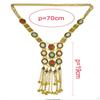 Pendant Sweater Necklace Tassel Chain Decor Stylish For Girls