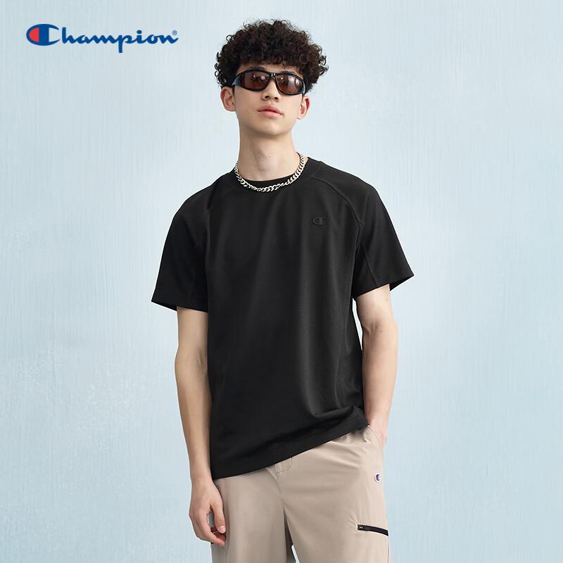 Champion Мужская вафельная футболка с коротким рукавом