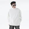 51 Hip Hop BF American Street Thickened Mock Neck Hoodie Men's Fall and Winter Self-Heating Dralon Long Sleeves Bottoming Shirt Tops