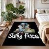 Crystal Velvet Rug Soft Non Slip Indoor Floor Mat Home DecorSally Face