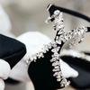 Luxury Design Sandals Women Crystal Chains Decor High Heels Dress Party Shoe Woman Black Ankle Strap Sandalias Femmes Prom Pumps