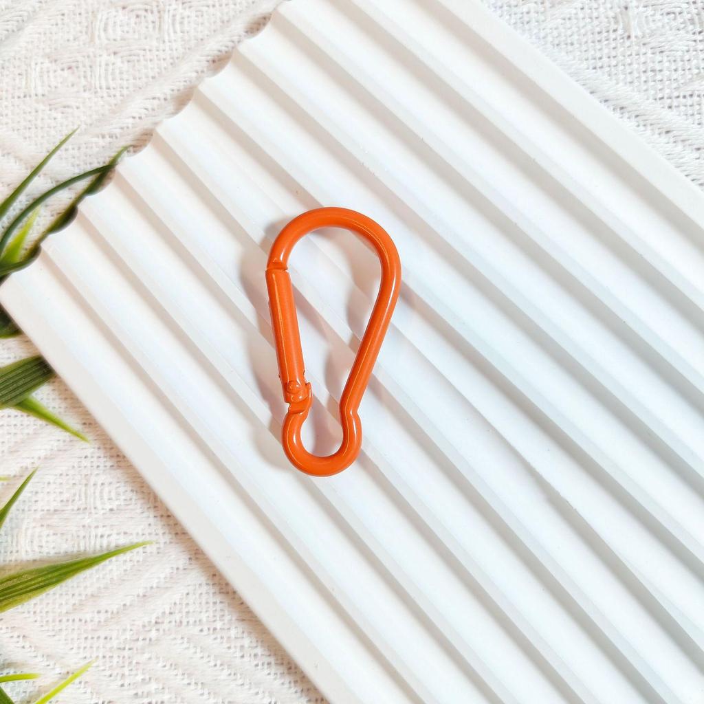 Карабин-крючок в форме тыквы, брелок-подвеска - Разноцветный DIY ornament с пружинным кольцом