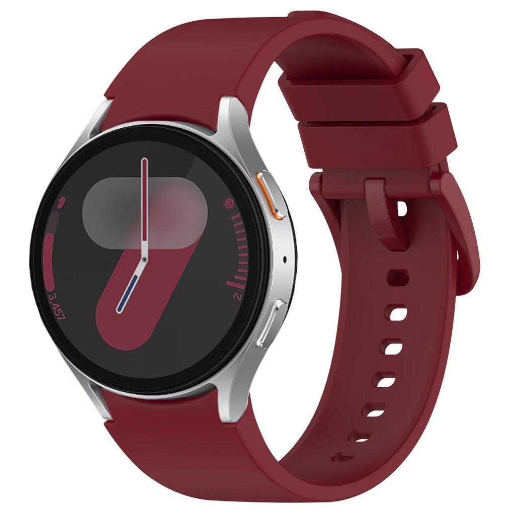 Силиконовый ремешок для Samsung Galaxy Watch 4 Classic 46/42 мм 5 Pro 45 мм Браслет для Galaxy 7 6 5 4 44 мм 40 мм/6 Classic 47 43 мм Ремешок